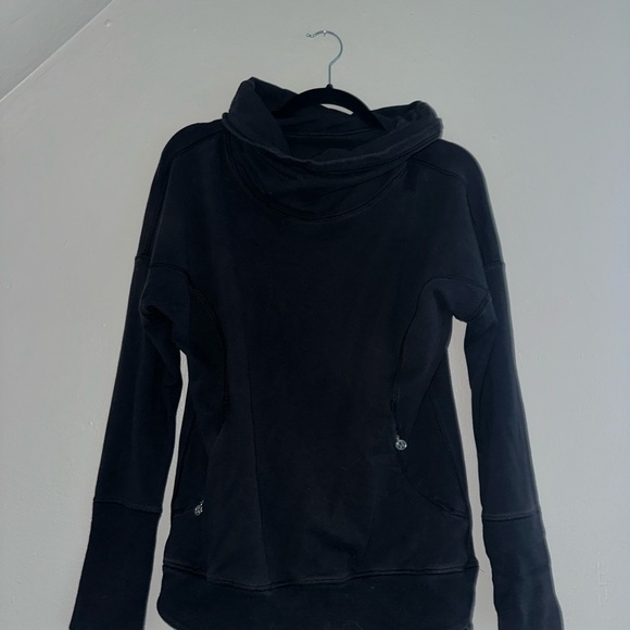 Lululemon Black Cowl Neck Pullover - Picture 1 of 4